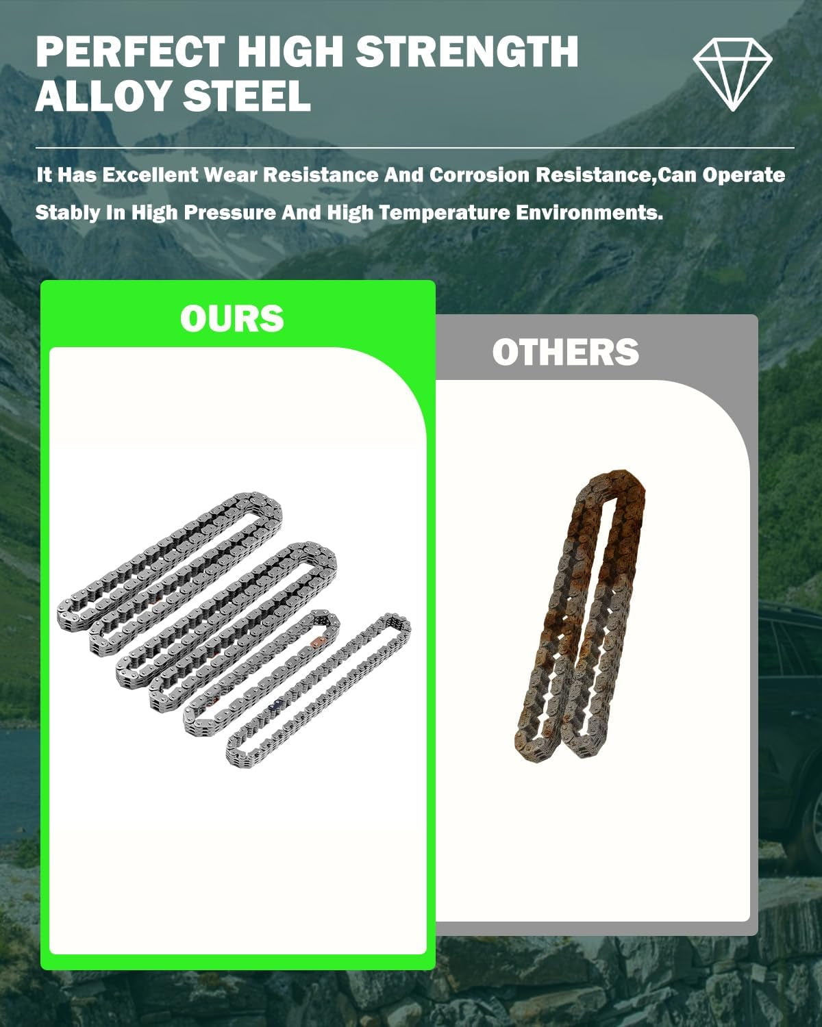 Timing Chain Kit for for Ford for Mercury Ranger for Explorer Mustang for Mountaineer 4.0L