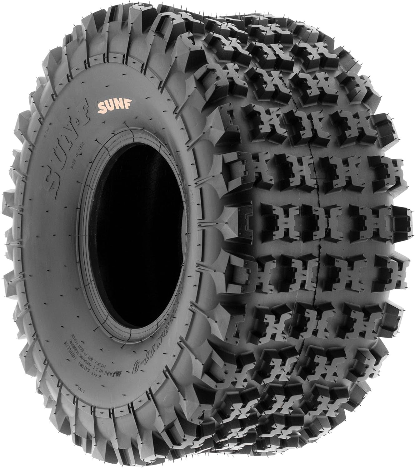 20X11-8 ATV UTV Knobby Tire 20X11X8 Sport Race 6 PR A027 - PAIR of 2