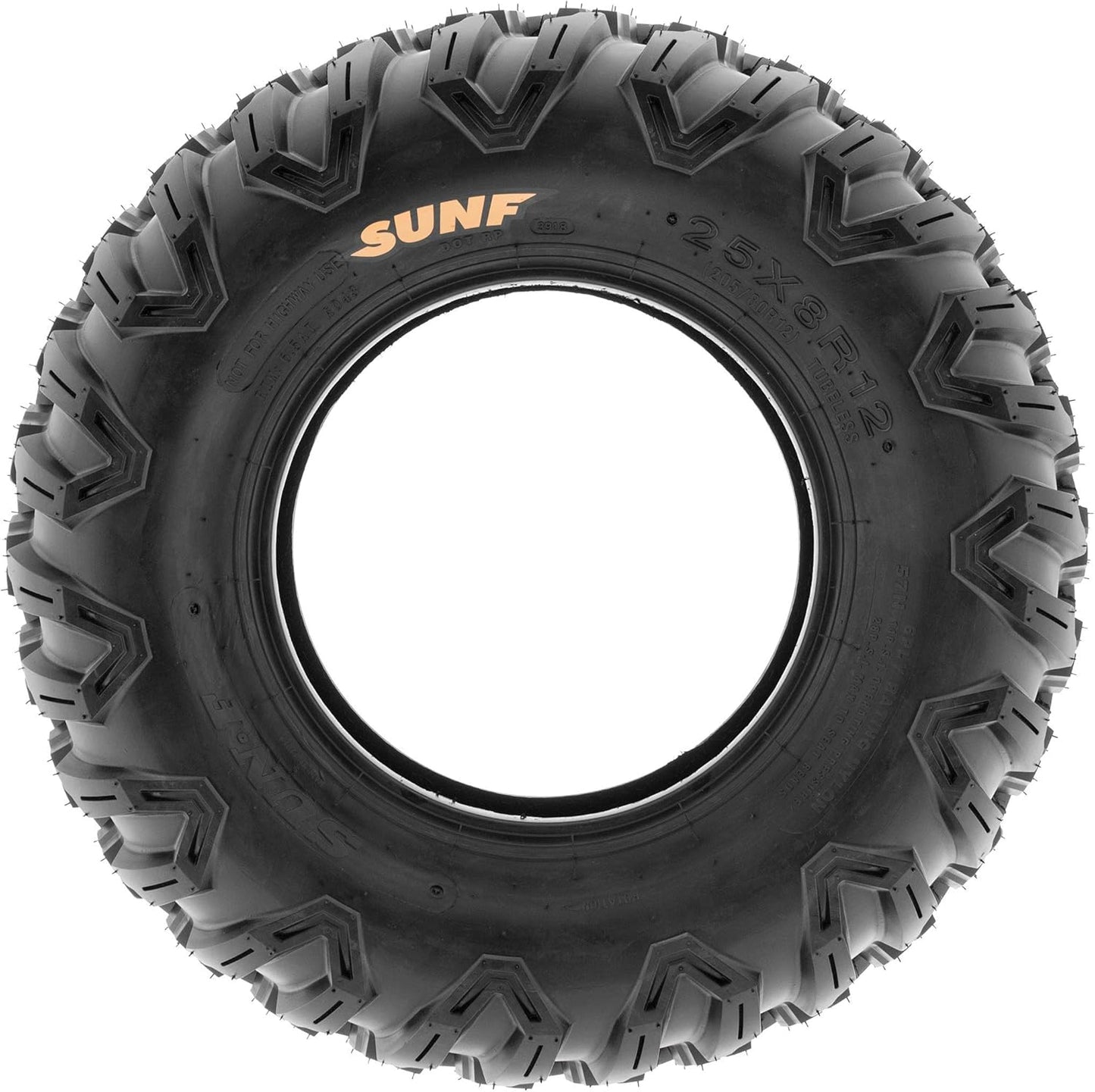 27X9R12 27X9X12 Loose over Hardpack ATV UTV Tire 6 PR Tubeless - A043