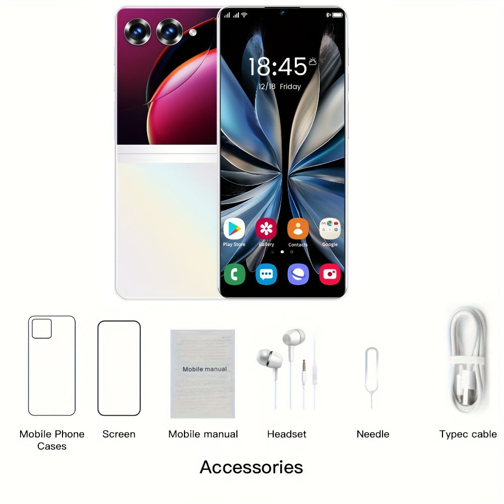 Unlocked Su25 smartphone MTK6737 processor with 4 cores, 6.53-inch inches, original perforated screen 720 * 1600 resolution camera 2MP + 13MP