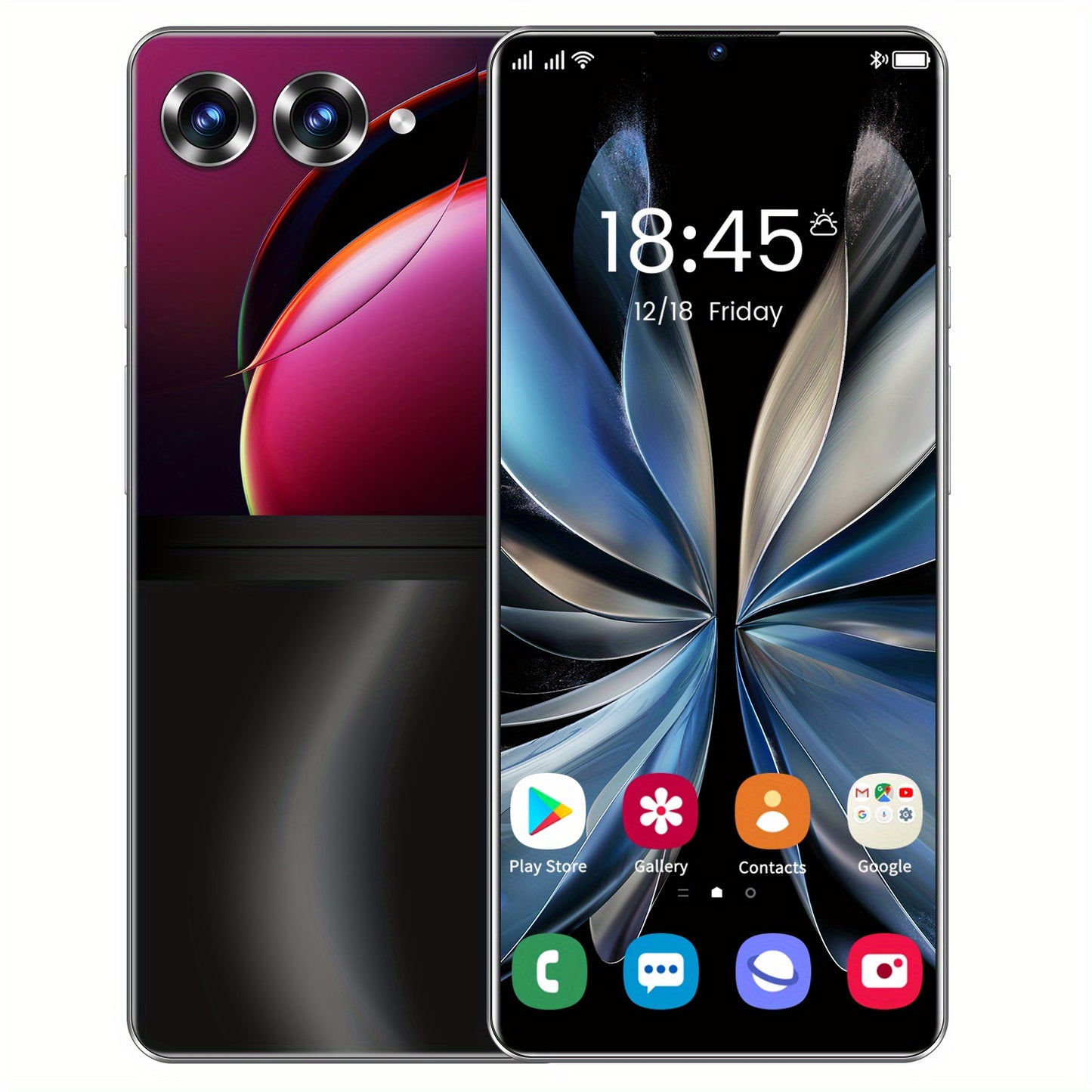 Unlocked Su25 smartphone MTK6737 processor with 4 cores, 6.53-inch inches, original perforated screen 720 * 1600 resolution camera 2MP + 13MP