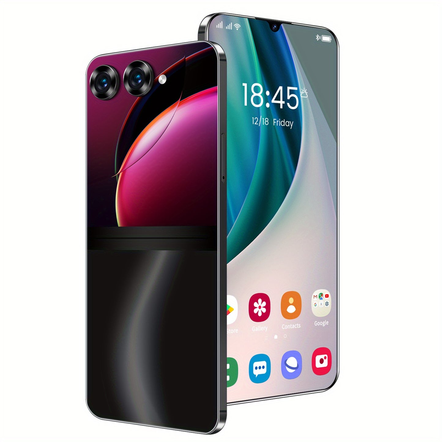Unlocked Su25 smartphone MTK6737 processor with 4 cores, 6.53-inch inches, original perforated screen 720 * 1600 resolution camera 2MP + 13MP
