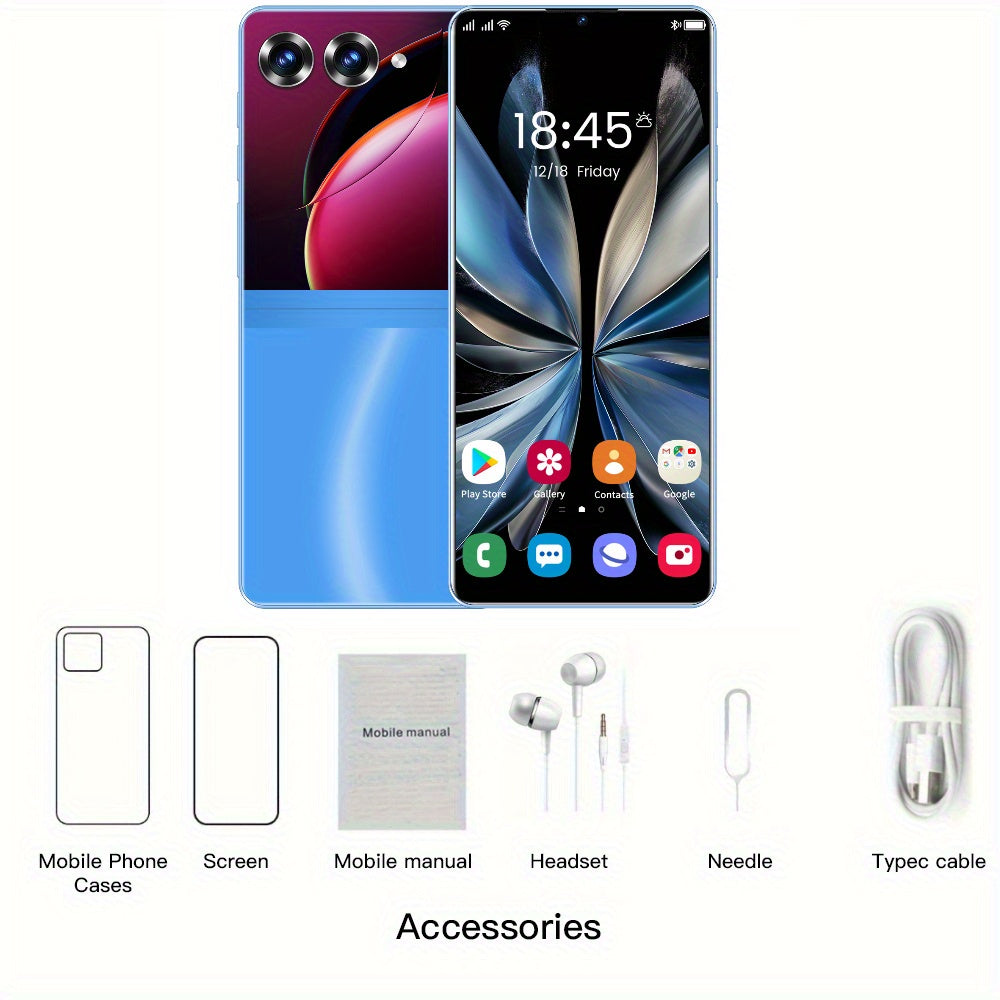 Unlocked Su25 smartphone MTK6737 processor with 4 cores, 6.53-inch inches, original perforated screen 720 * 1600 resolution camera 2MP + 13MP