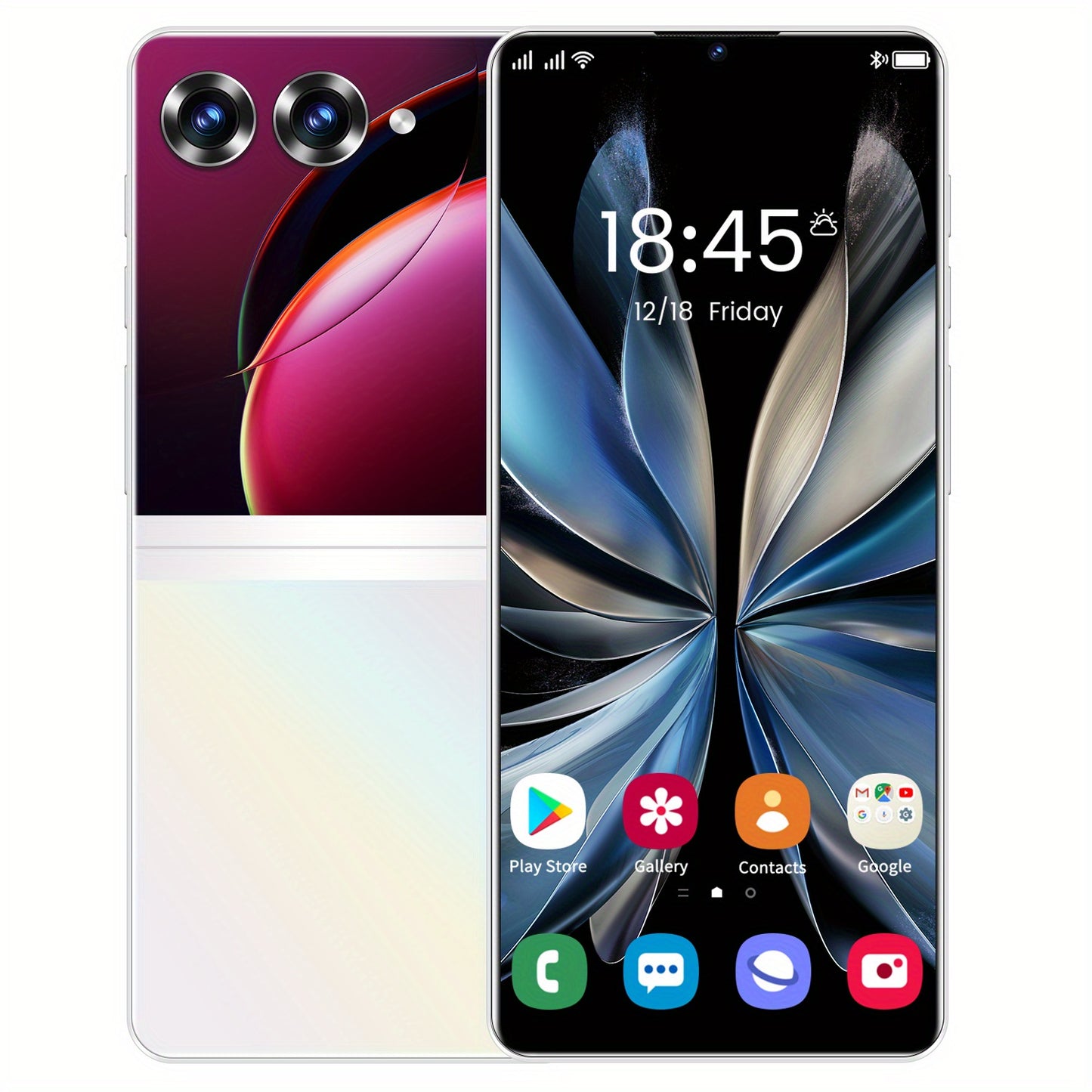 Unlocked Su25 smartphone MTK6737 processor with 4 cores, 6.53-inch inches, original perforated screen 720 * 1600 resolution camera 2MP + 13MP