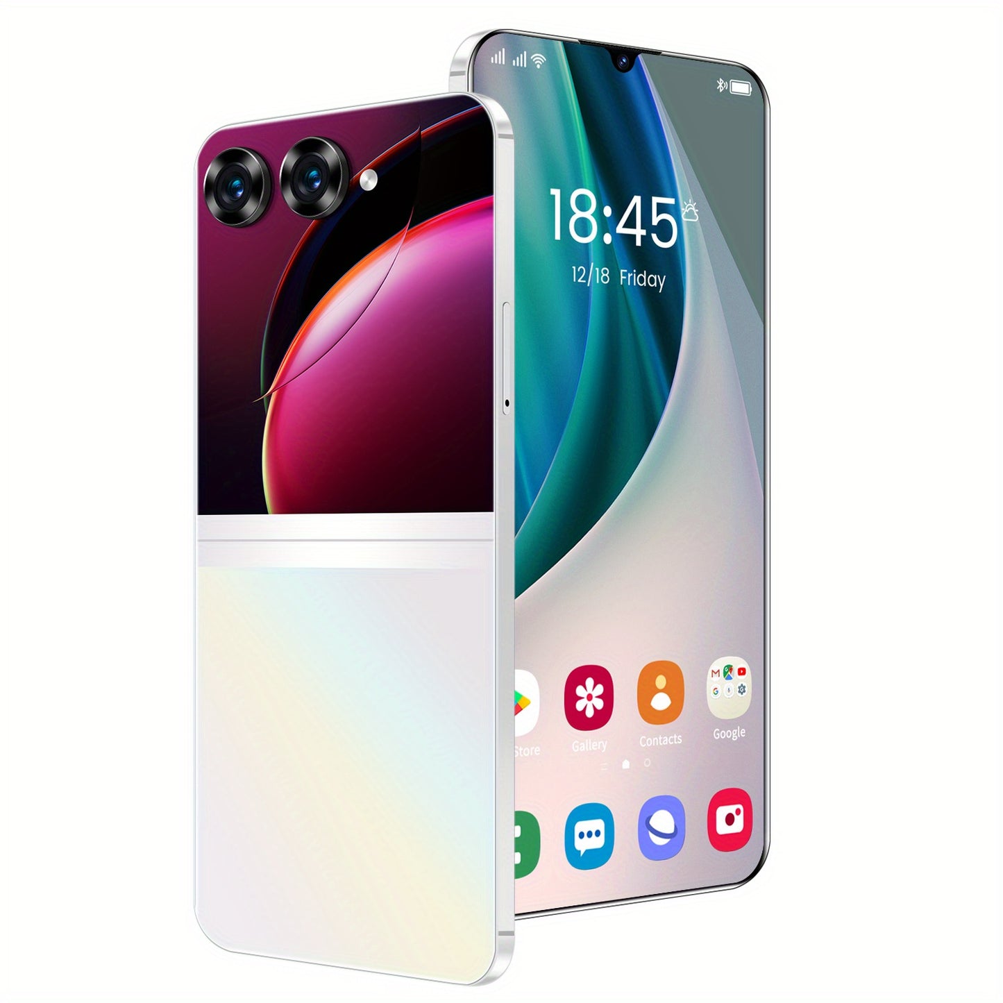 Unlocked Su25 smartphone MTK6737 processor with 4 cores, 6.53-inch inches, original perforated screen 720 * 1600 resolution camera 2MP + 13MP