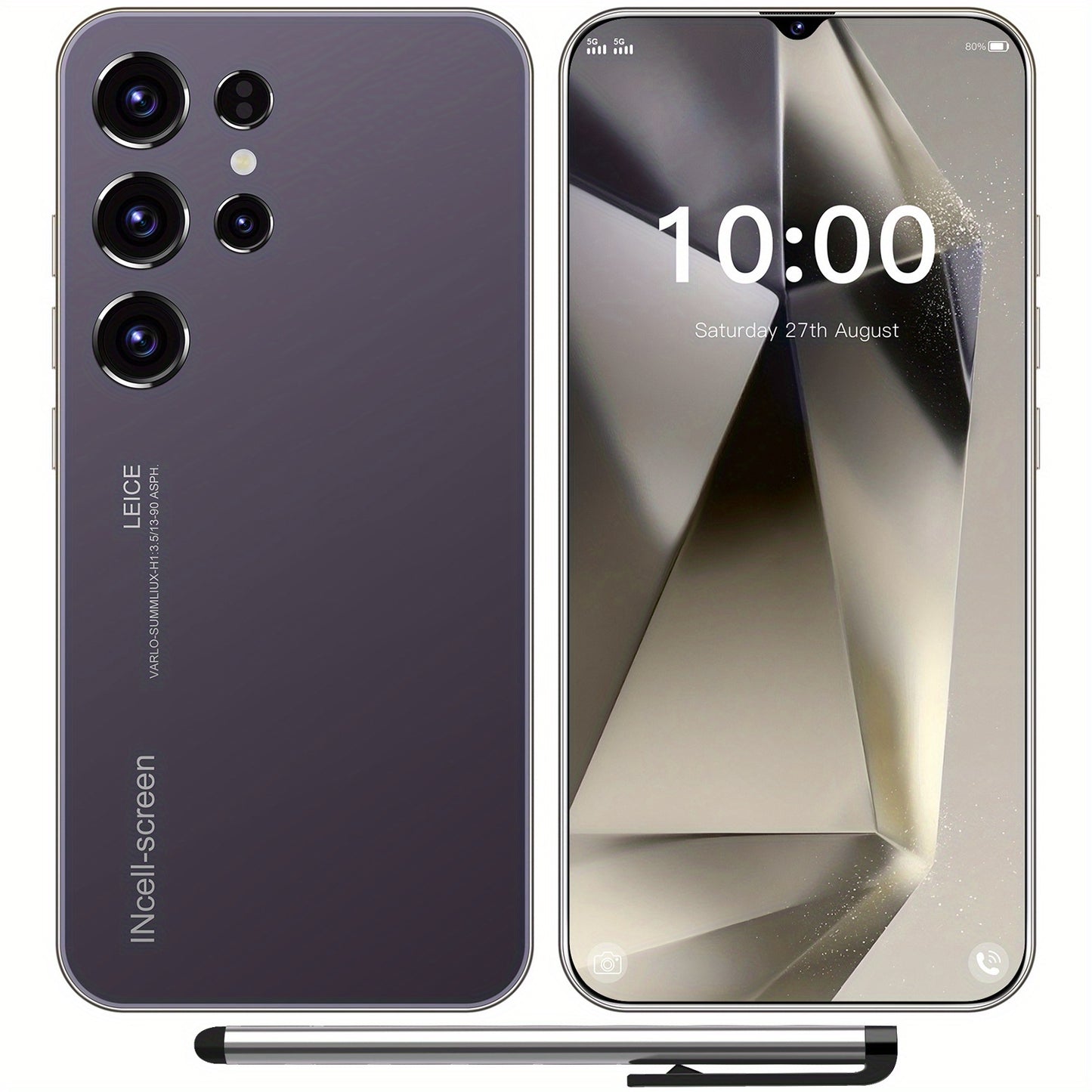 Unlocked Ultra Smartphone MTK6737 Processor With 4 Cores, 6.53-inch Inches, Original Perforated Screen 720 * 1600 Resolution Camera 2MP + 13MP