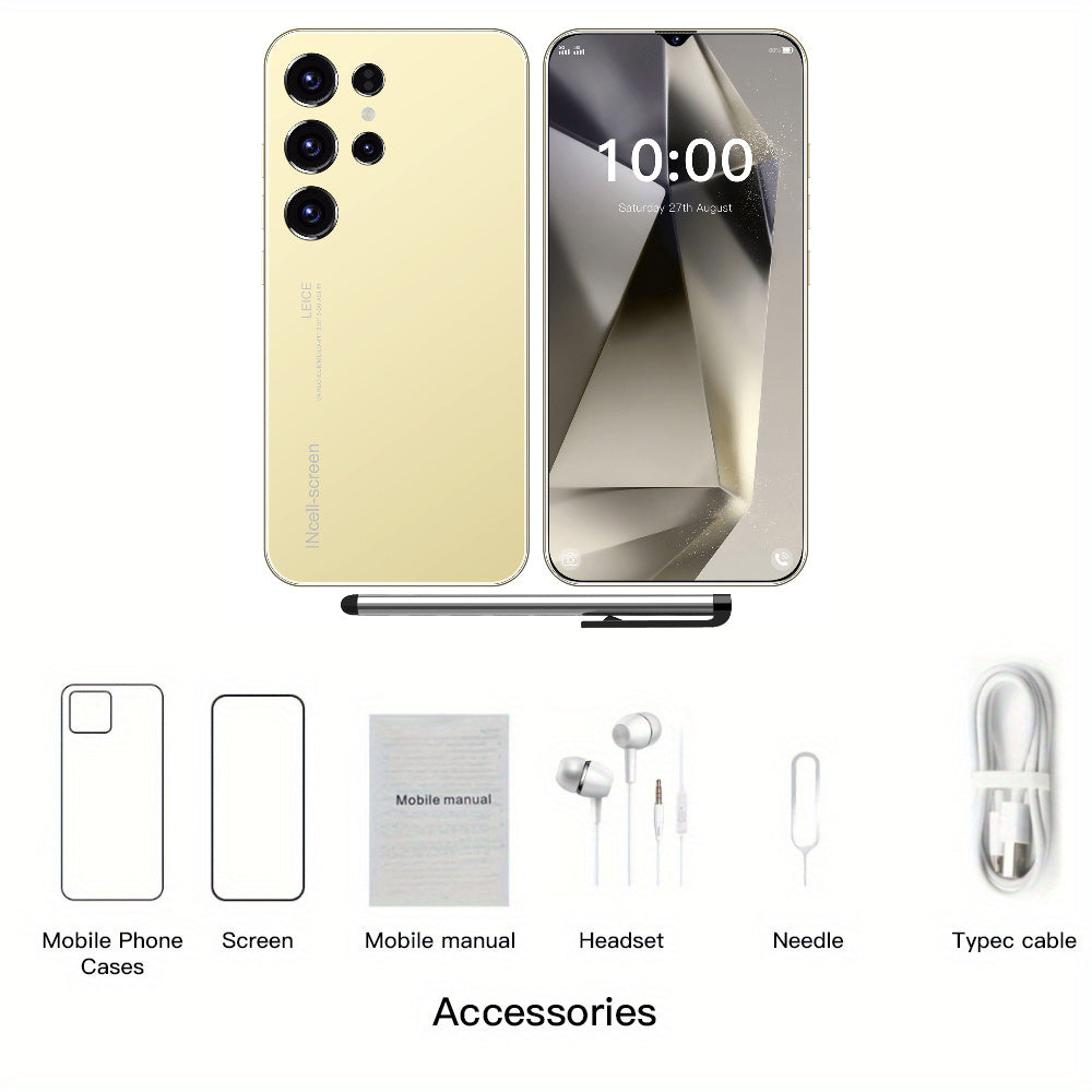 Unlocked Ultra Smartphone MTK6737 Processor With 4 Cores, 6.53-inch Inches, Original Perforated Screen 720 * 1600 Resolution Camera 2MP + 13MP