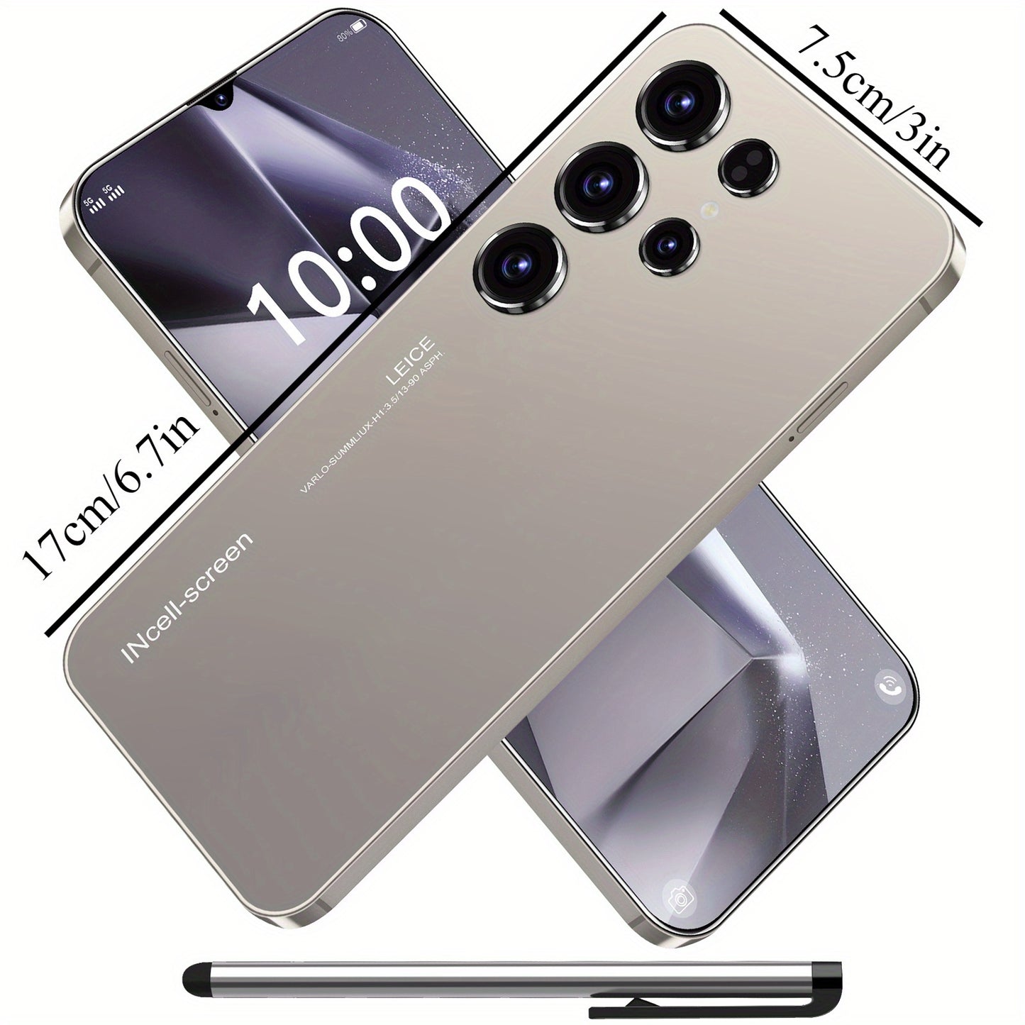Unlocked Ultra Smartphone MTK6737 Processor With 4 Cores, 6.53-inch Inches, Original Perforated Screen 720 * 1600 Resolution Camera 2MP + 13MP