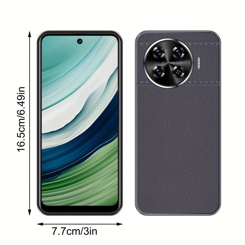 U300 Mobile Phone 4G Network 3GB+32GB Running Memory 6.52-inch Large Screen 3800mAh Battery Capacity Durable Android Phone Smartphone Android 10.0