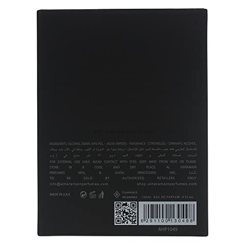Al Haramain Al Harmain amber oud gold edition unisex 4.0 Ounce eau de parfum spray, 4.0 Ounce