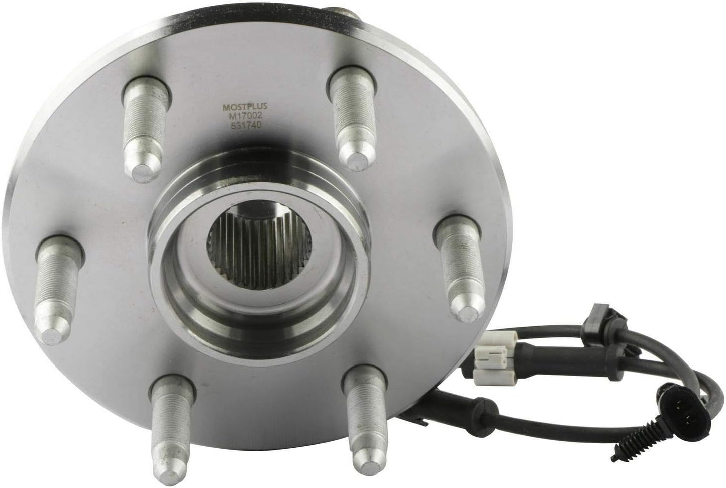 Wheel Bearing Hub Front Assembly 515036X2 Compatible for GMC Sierra 1500 Only for 4WD with ABS 6 Lug (Set of 2)