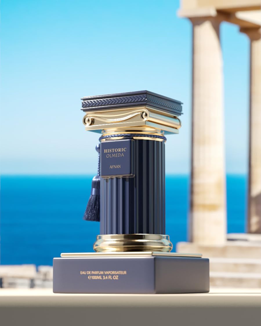 Afnan Historic Sahara Unisex Extrait de Parfum, 3.4 Fl. Oz