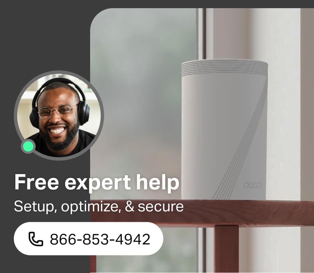 TP-Link Deco XE75 AXE5400 Tri-Band WiFi 6E Mesh System - Wi-Fi up to 7200 Sq.Ft, Engadget Rated Best Mesh for Most People, Replaces WiFi Router and Extender, AI-Driven Mesh New 6GHz Band, 3-Pack