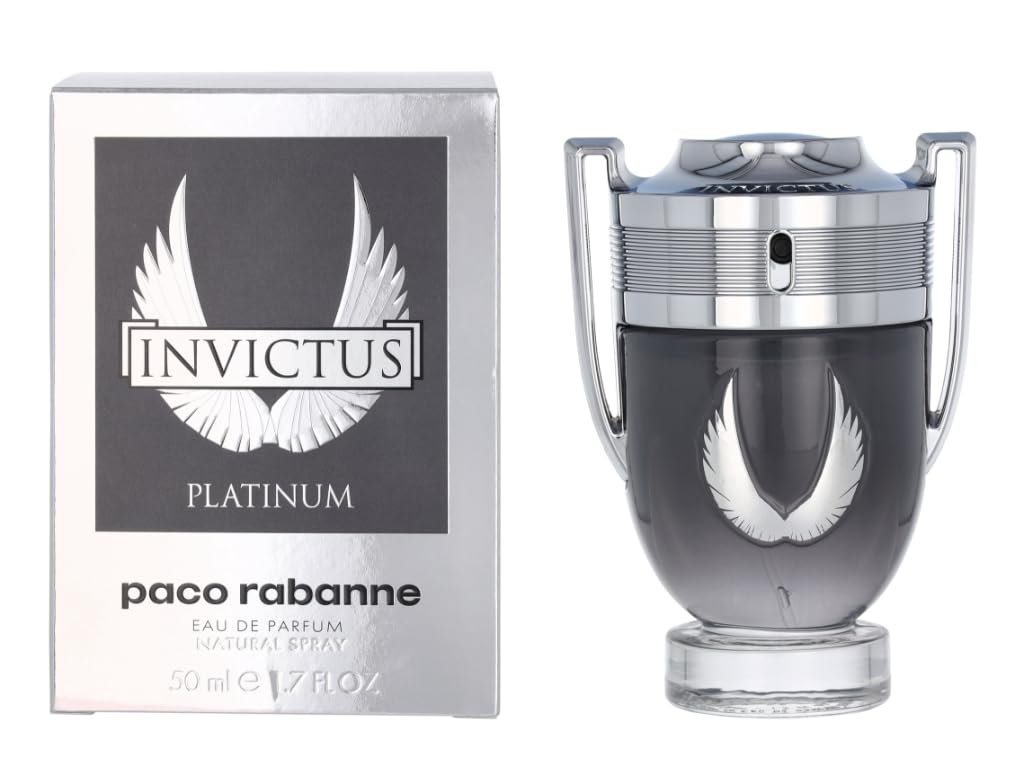 Invictus Platinum by Paco Rabanne for Men 3.4 oz Eau de Parfum Spray