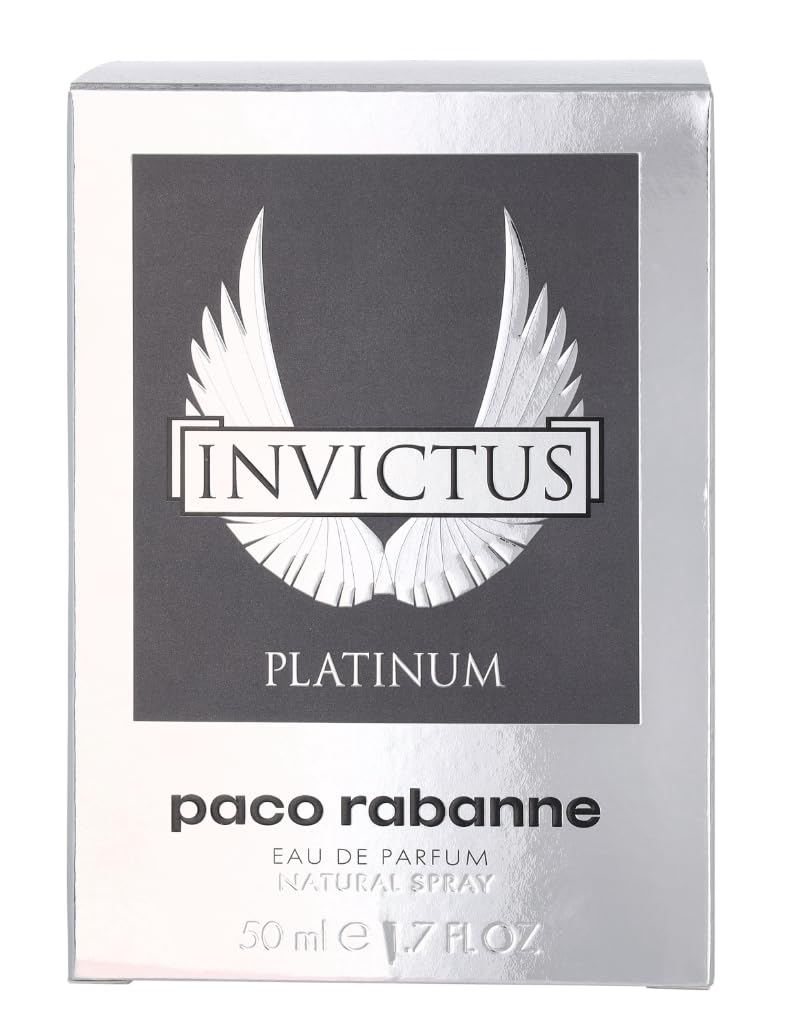 Invictus Platinum by Paco Rabanne for Men 3.4 oz Eau de Parfum Spray