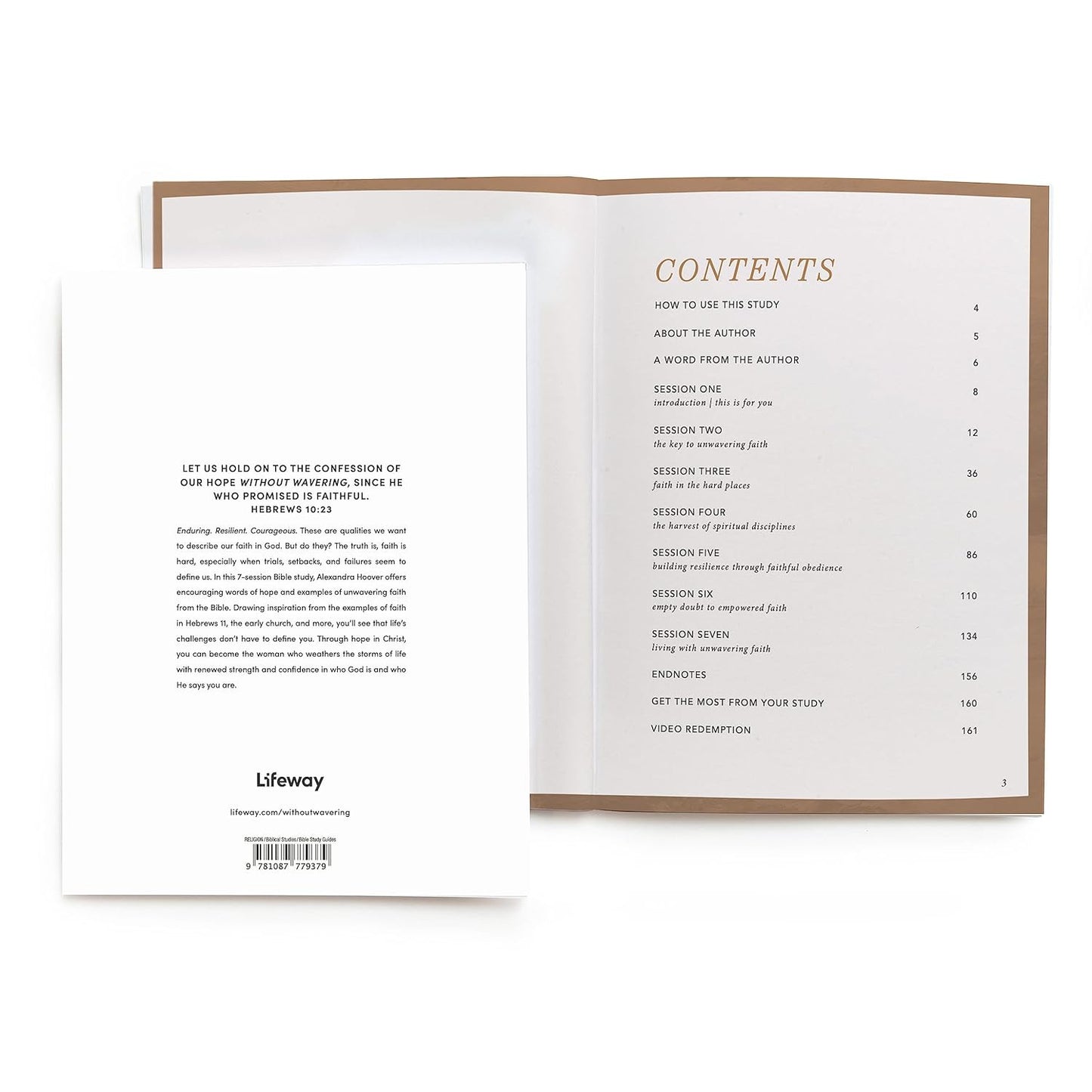 Without Wavering - Bible Study Book with Video Access: Resilient Faith Built on