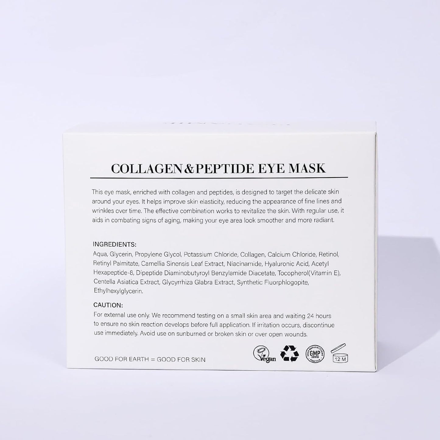 Under Eye Patches with Collagen and Peptide Eye Mask for Dark Circles and Puffin