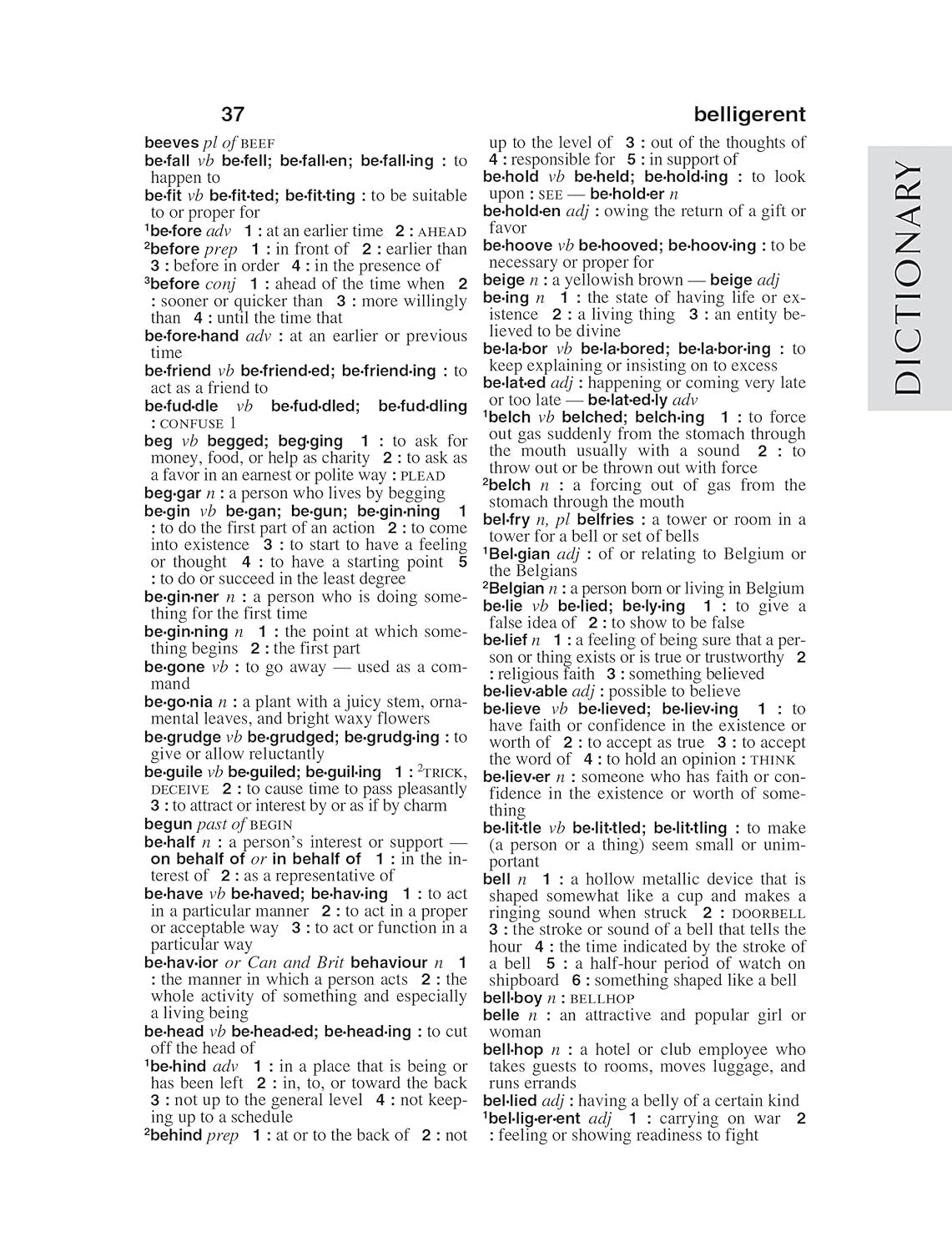 Webster'S Dictionary & Thesaurus for Students with Full-Color World Atlas, Third