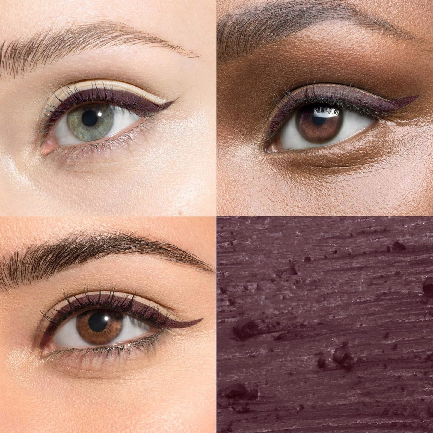 When Pencil Met Gel Sharpenable Multi-Use Longwear Eyeliner Pencil - Berry Brown
