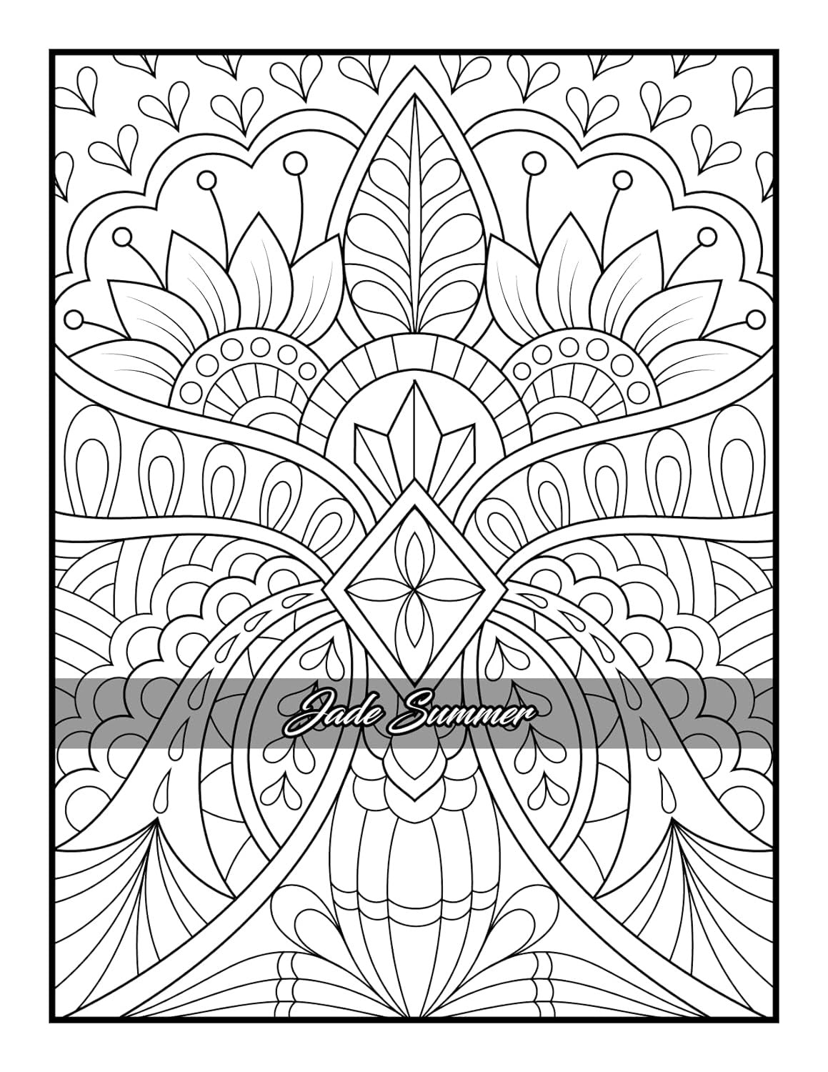 100 Amazing Patterns: an Adult Coloring Book with Fun, Easy, and Relaxing Colori
