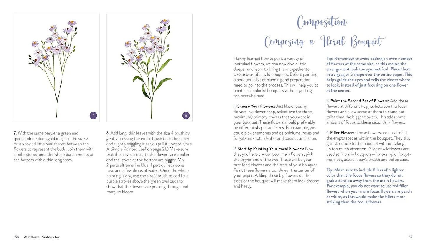 Wildflower Watercolor: the Beginner’S Guide to Painting Beautiful Florals