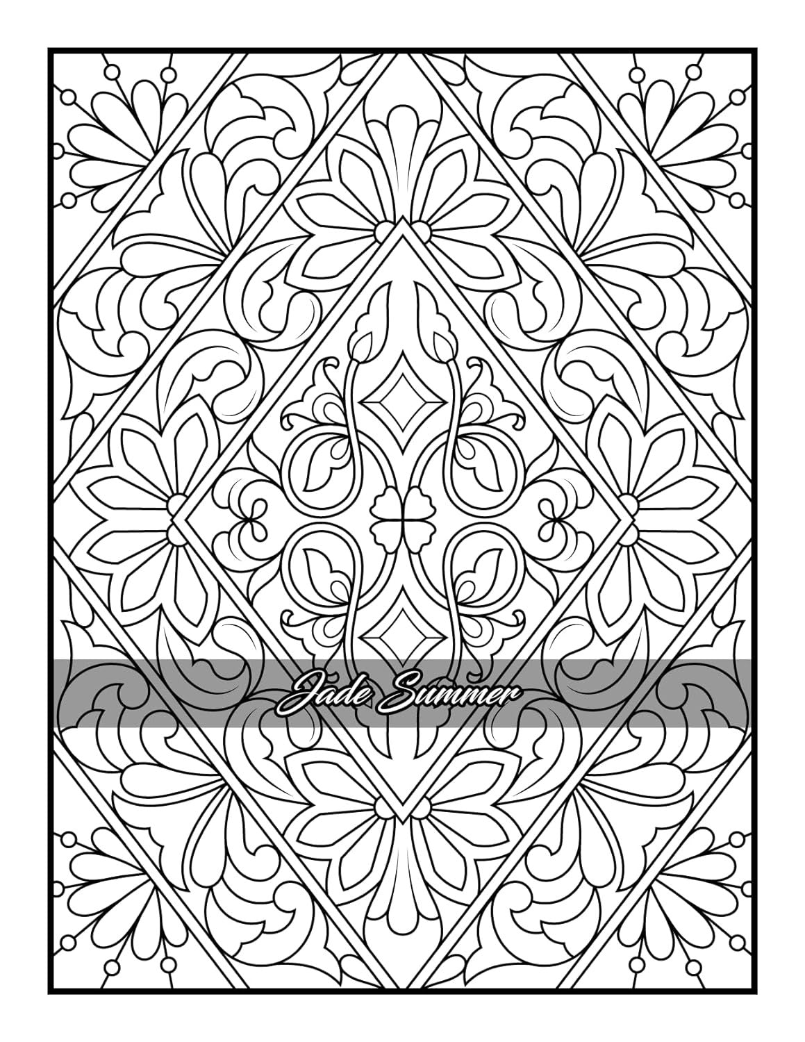 100 Amazing Patterns: an Adult Coloring Book with Fun, Easy, and Relaxing Colori