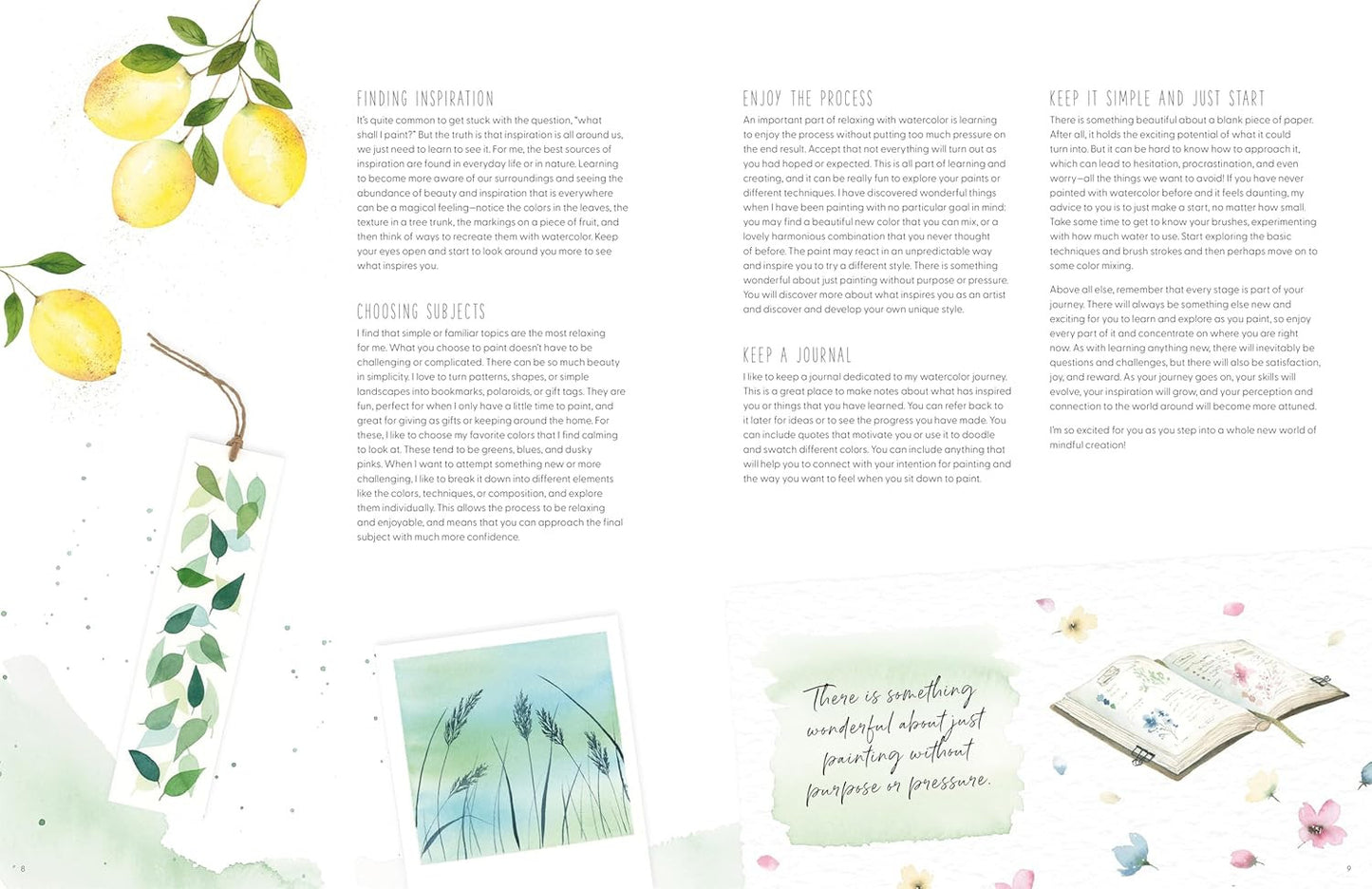 Watercolor for the Soul: Simple Painting Projects for Beginners, to Calm, Soothe
