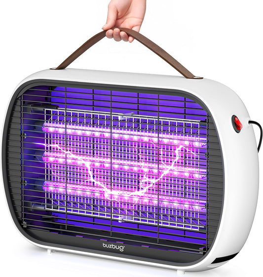 Upgraded LED Bug Zapper Indoor, 10 Years Lifespan 3 Lamps Sustainable Less Power
