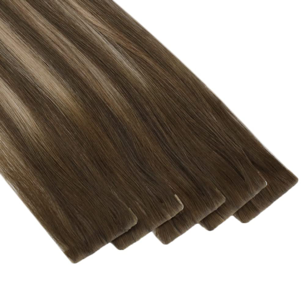 Virgin Tape in Hair Extensions 5Pcs 14 Inch Injection Tape in Extensions Human H