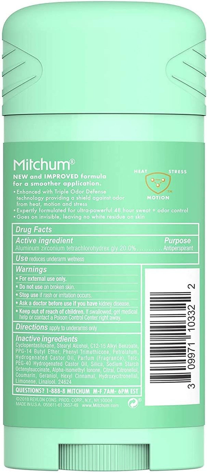 Women Triple Odor Defense Invisible Solid 48HR Antiperspirant & Deodorant, Pure