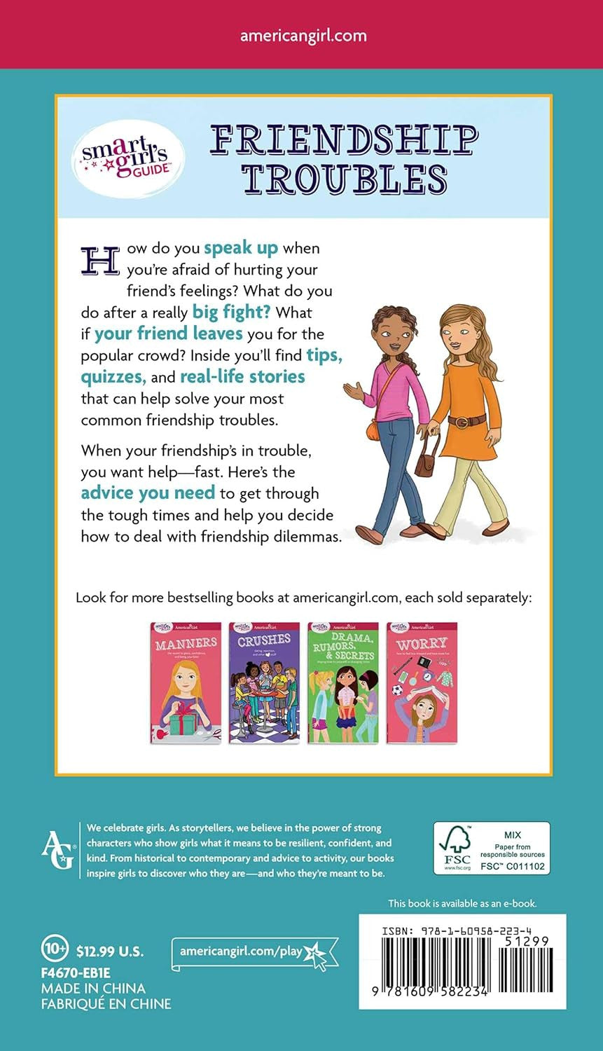 A Smart Girl'S Guide: Friendship Troubles: Dealing with Fights, Being Left Out &