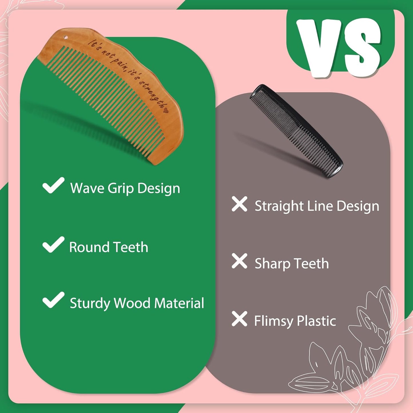 2 Pack Labor Comb Pregnancy Must Haves Labor and Delivery Essentials Birthing Co