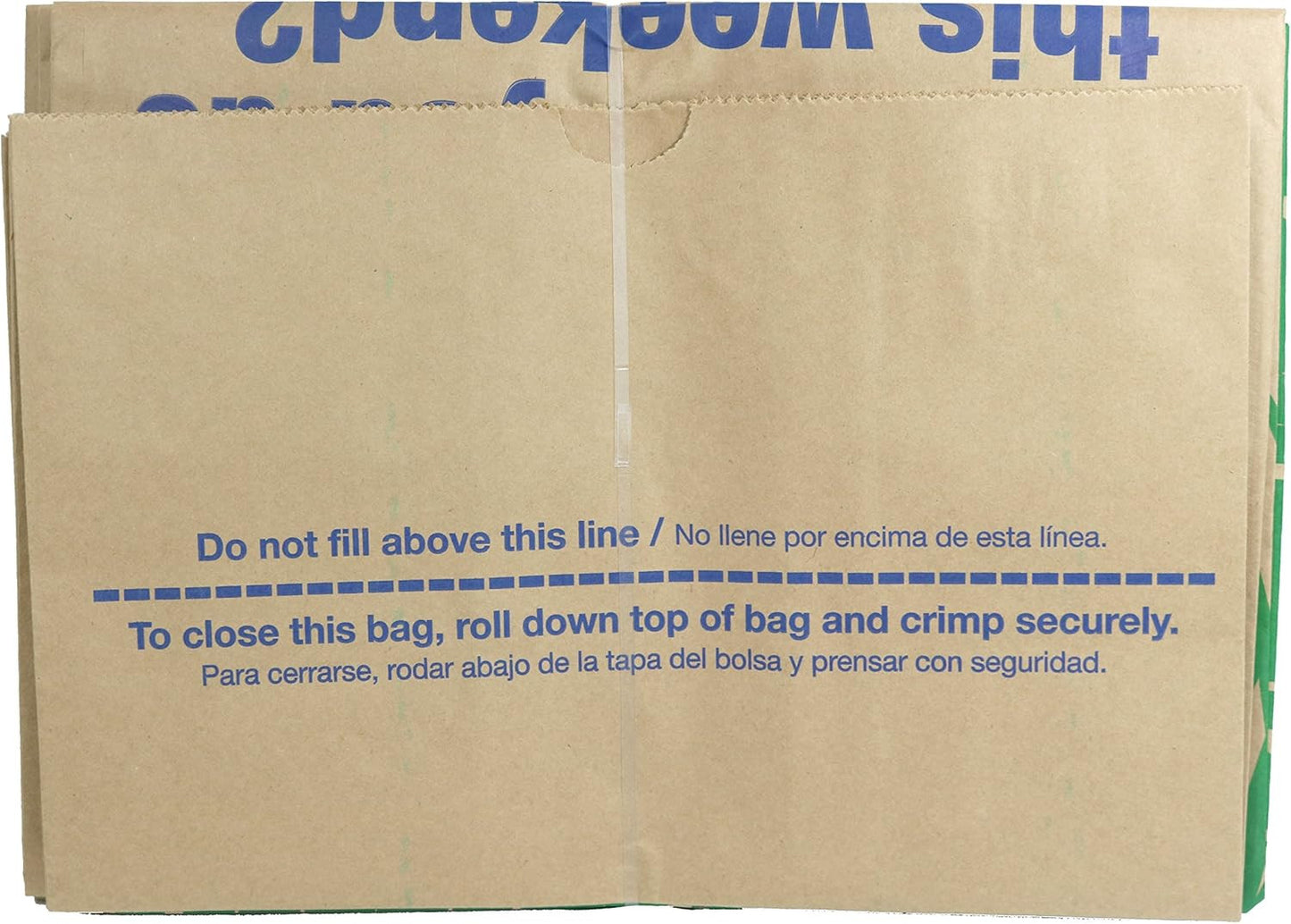 30 Gallon Heavy Duty Brown Paper Lawn and Refuse Bags for Home and Garden (10 Co