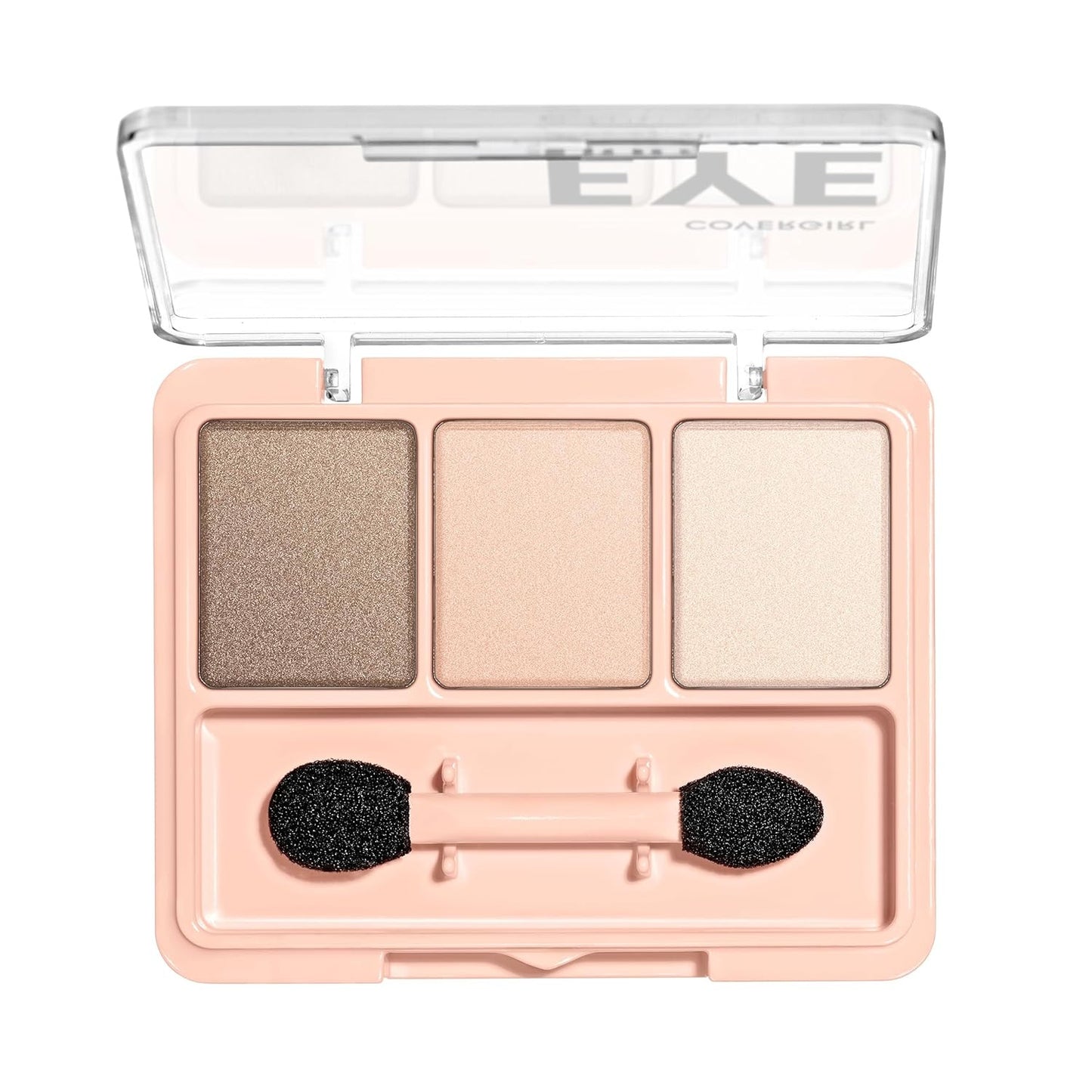 - Eye Enhancers 3-Kit Eyeshadow, Silky, Sheer Formula, Double Ended Applicator,