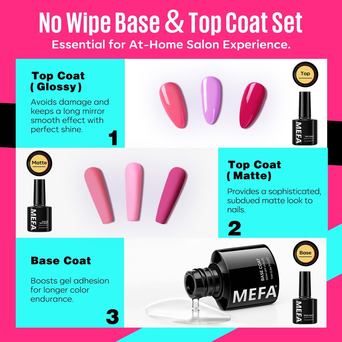 34 Pcs Gel Nail Polish Kit with U V Light 48W, 20 Colors All Seasons Collection