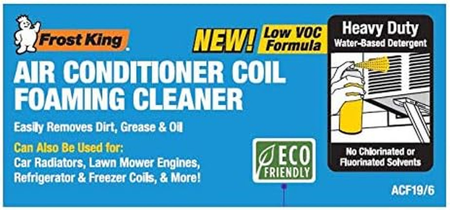 ACF19 Foam Coil Cleaner, 1.18 Pound (Pack of 1), 19 Ounce