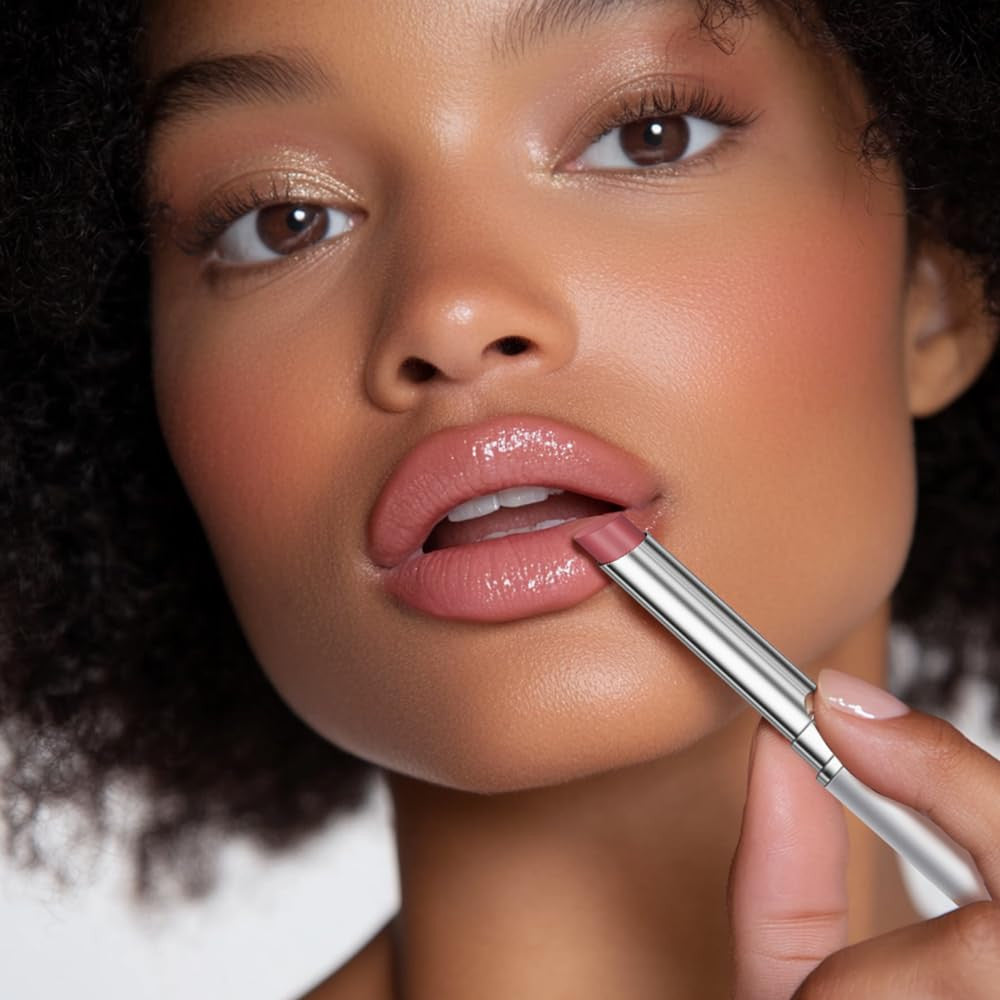 2PCS Honey Lipstick Tinted Lip Balm - Sheer Hydrating Lipstick for All Skin Tone