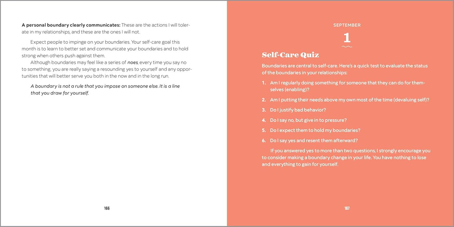 A Year of Self-Care: Daily Practices and Inspiration for Caring for Yourself (A