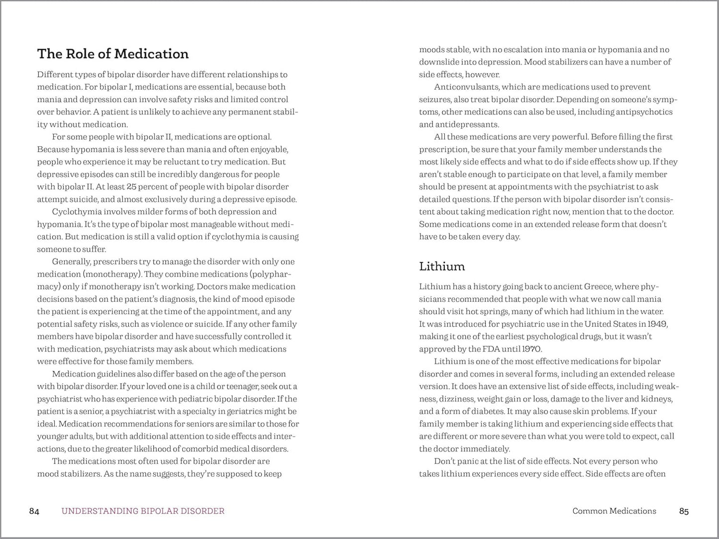 Understanding Bipolar Disorder: the Essential Family Guide