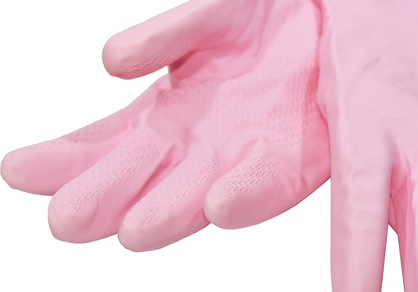 2 PAIRS Household Gloves Latex Free Cleaning Gloves with Soft Lining Long Cuff 1