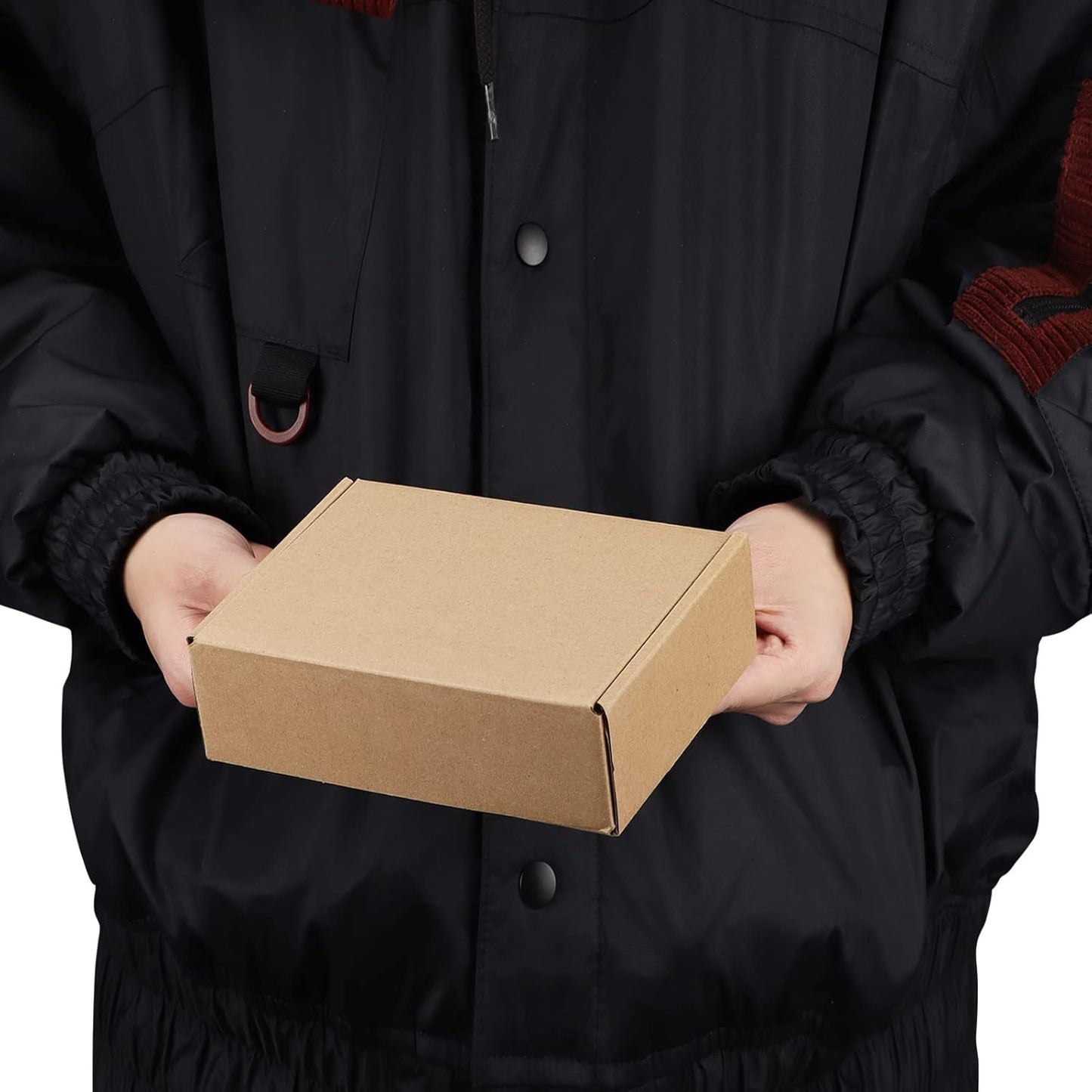 7X5X2 Inch Shipping Boxes Bulk 50 Pack Brown, Tab Lock Tuck Top Mailer Boxes for