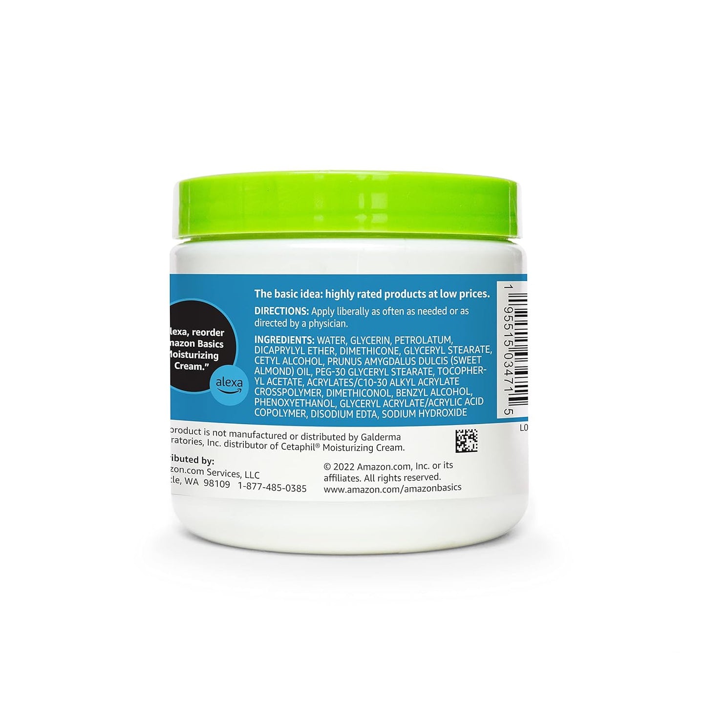 Ultra Moisturizing Skin Cream for Dry & Sensitive Skin, Dermatologist Tested, Fr