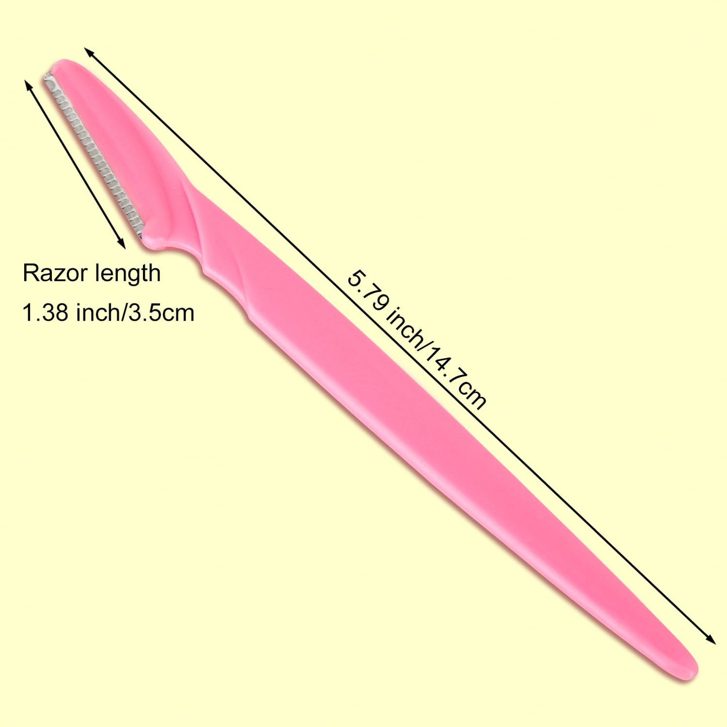 66 Eyebrow Razor and Face Razor for Women and Men, Eyebrow Hair Trimmer and Shav