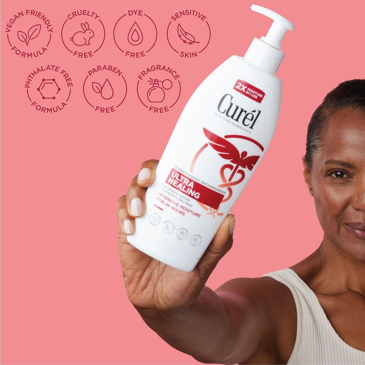 Ultra Healing Intensive Fragrance-Free Lotion for Extra-Dry Skin, Dermatologist
