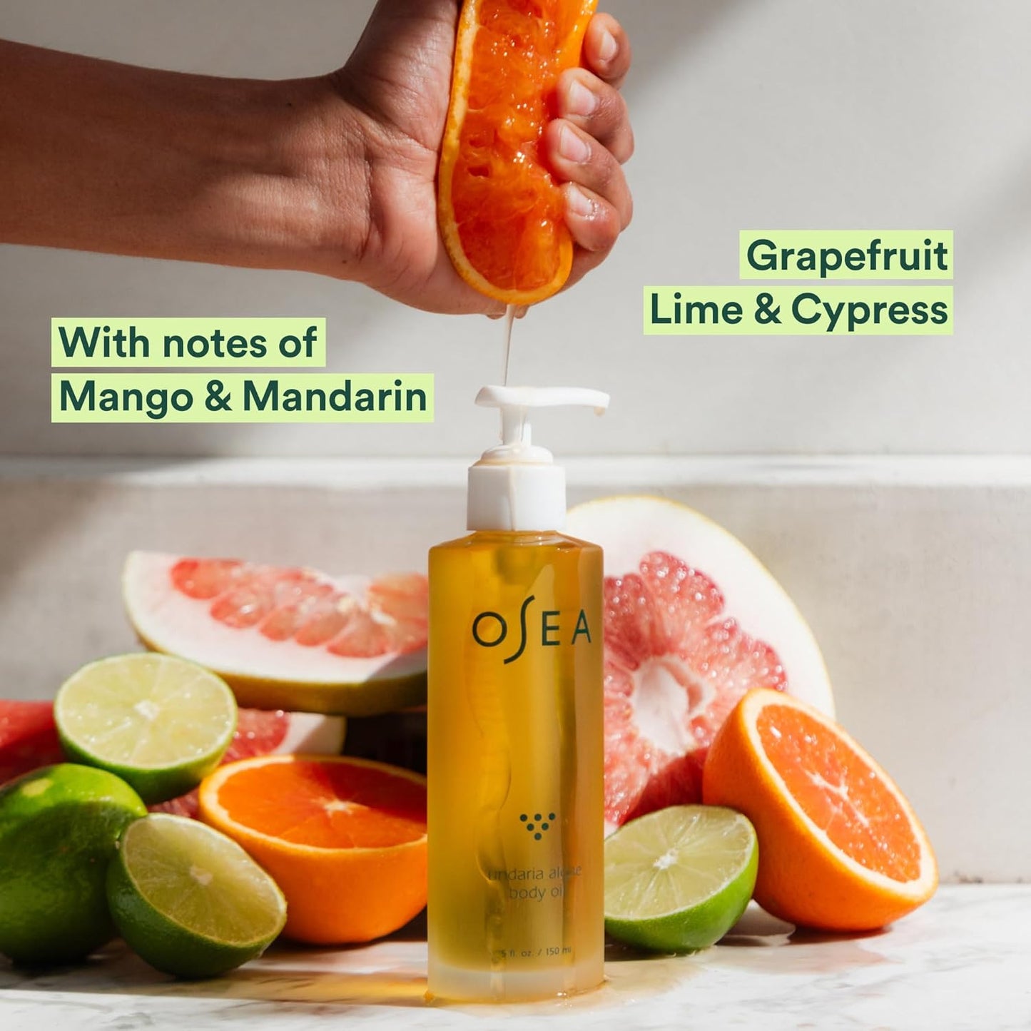 Undaria Algae™ Body Oil 5 Oz - after Shower Body Oil - Non-Greasy Body Serum & F