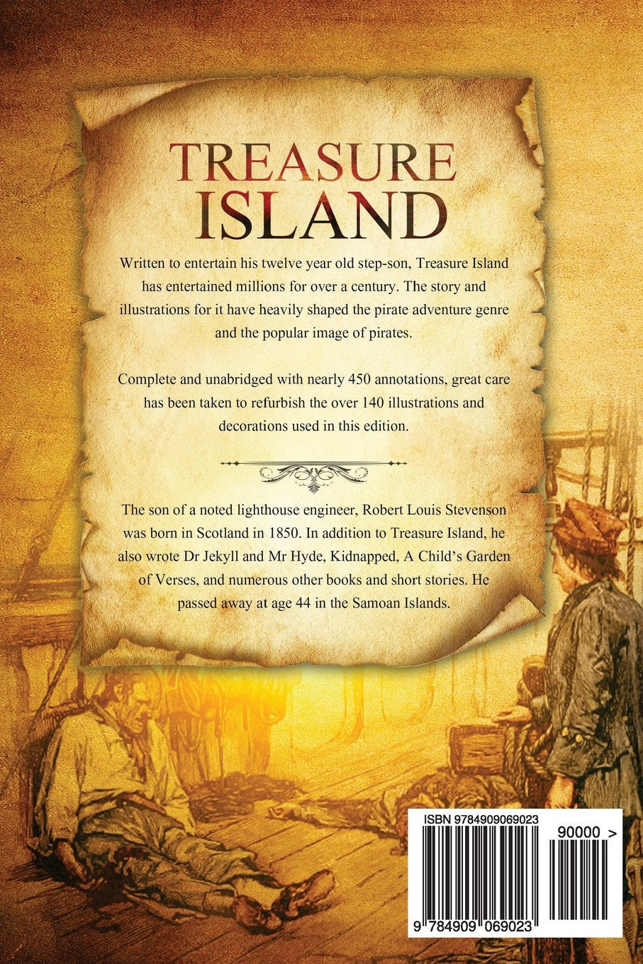 Treasure Island (Annotated with over 140 Illustrations)