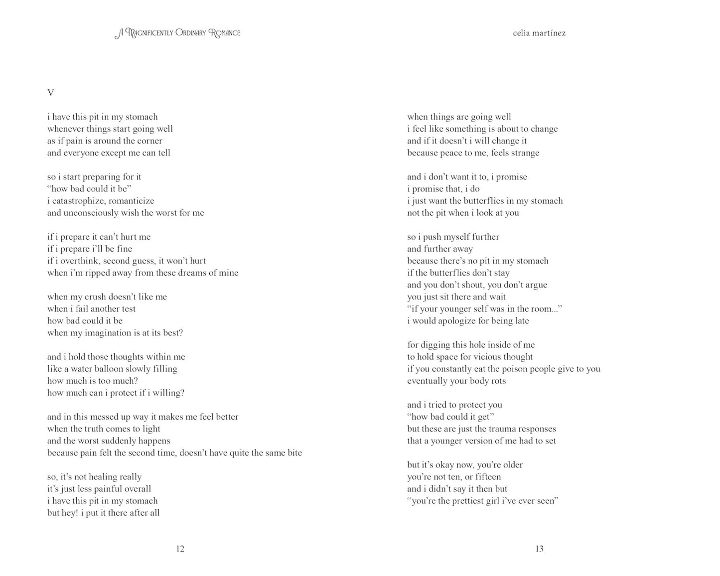 A Magnificently Ordinary Romance: a Poetry Collection