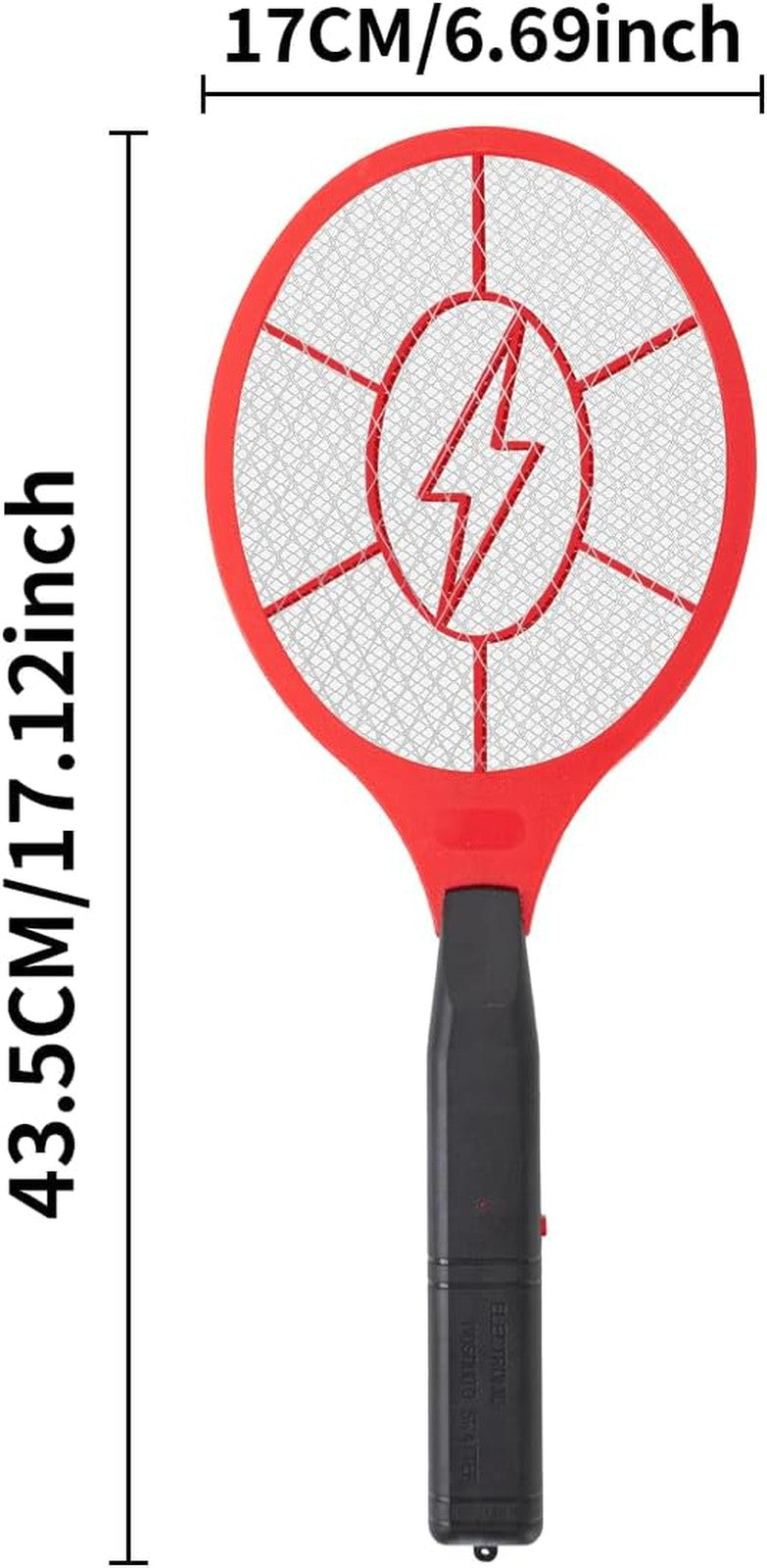 Zhouhe Pack of 2 Electric Fly Swatter Bug Zapper Battery Operated Flies Killer I