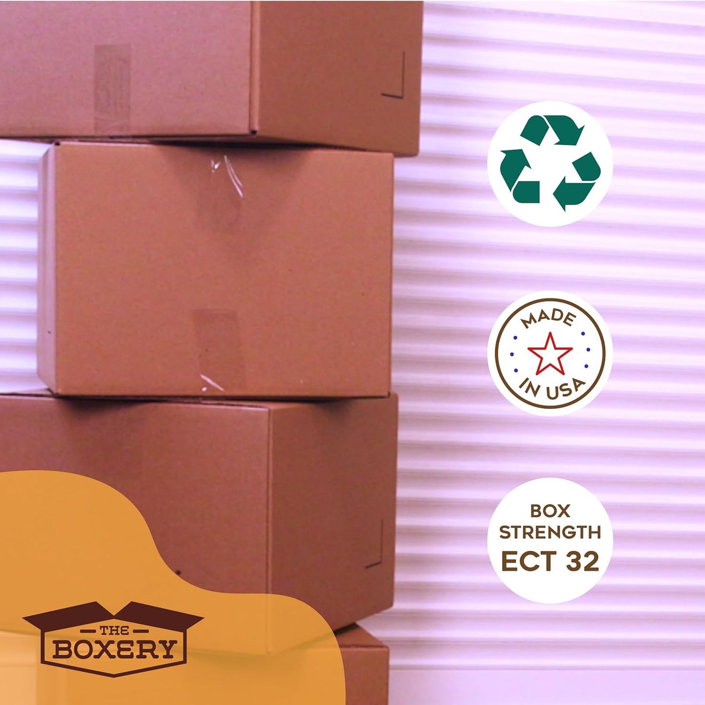 12"X8"X7" Brown/Kraft Corrugated Cardboard Shipping Boxes 25-Pack | Mailing, Pac