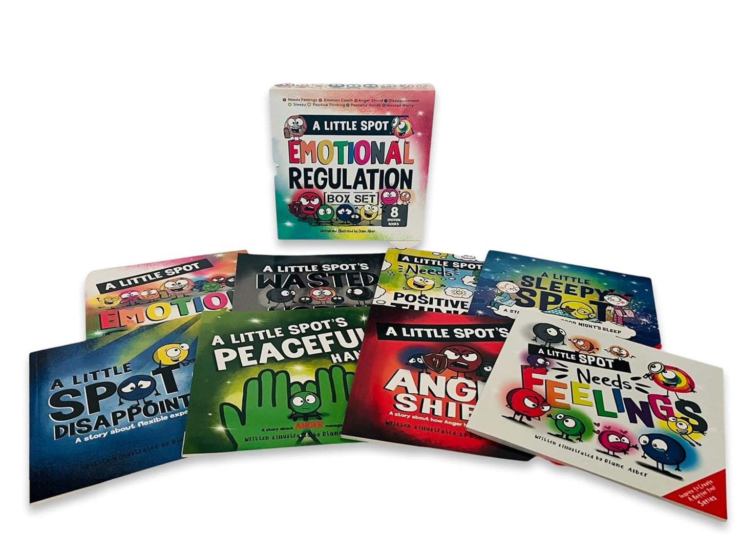 A Little SPOT Emotional Regulation Box Set (Books 49-56: Peaceful Hands, Anger S